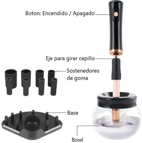 Limpiador de Brochas de Maquillaje