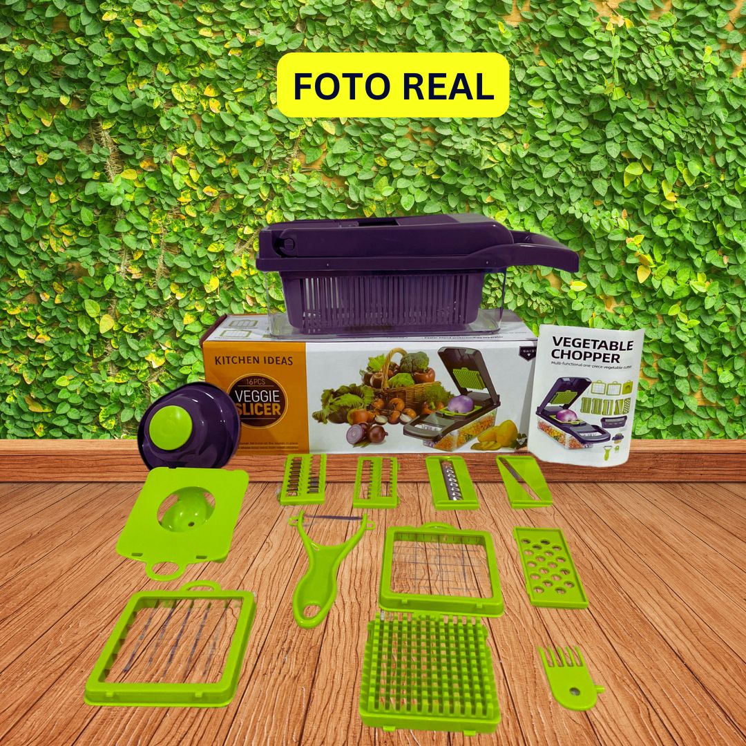 Picadora de verduras multifuncional 12 en 1