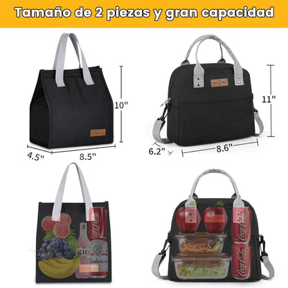 Combo de Loncheras Térmicas (Frío-Calor)