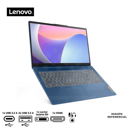 Lenovo IdeaPad Slim 3 15″ – Rendimiento y estilo ultraligero