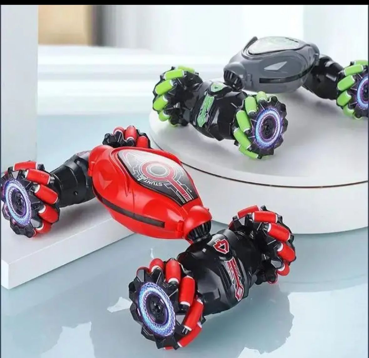 Carro a Control Remoto y Sensor de Pulsera